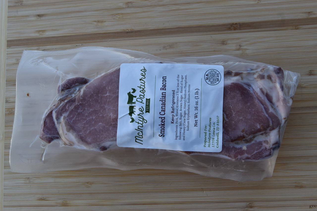 Smoked Canadian Bacon