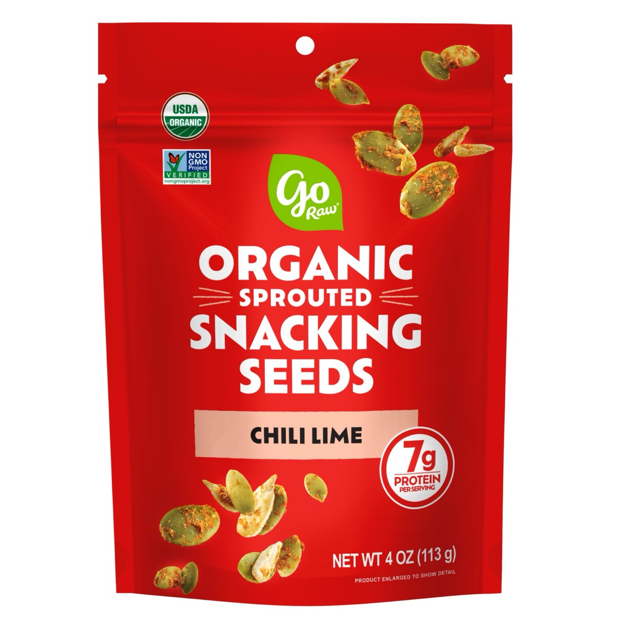 Snacking Seeds | Chili Lime | Go Raw