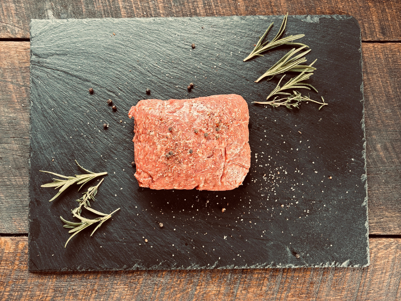 20 Lb Ground Beef With Liver, Heart, & Kidney