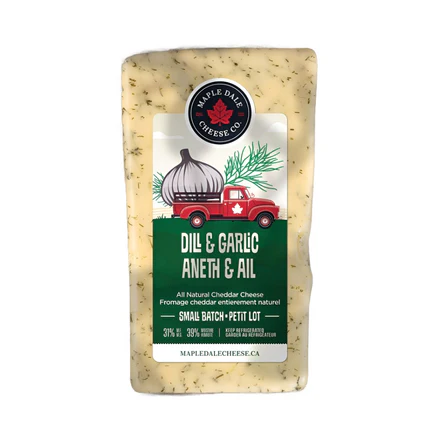 Maple Dale Dill & Garlic Cheddar