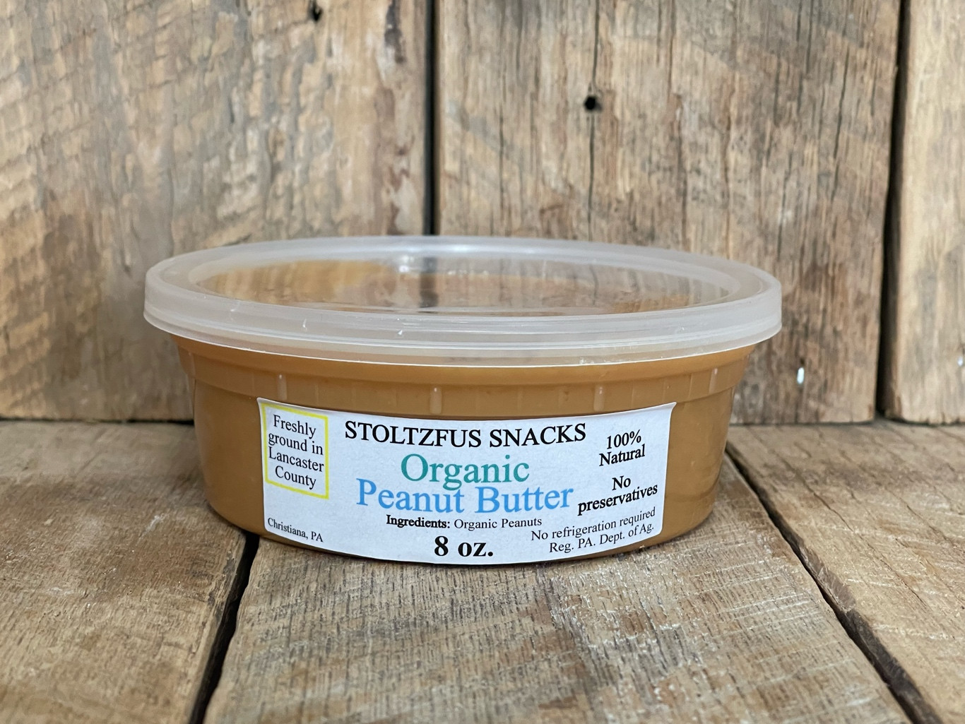 Organic Peanut Butter - 8 oz.