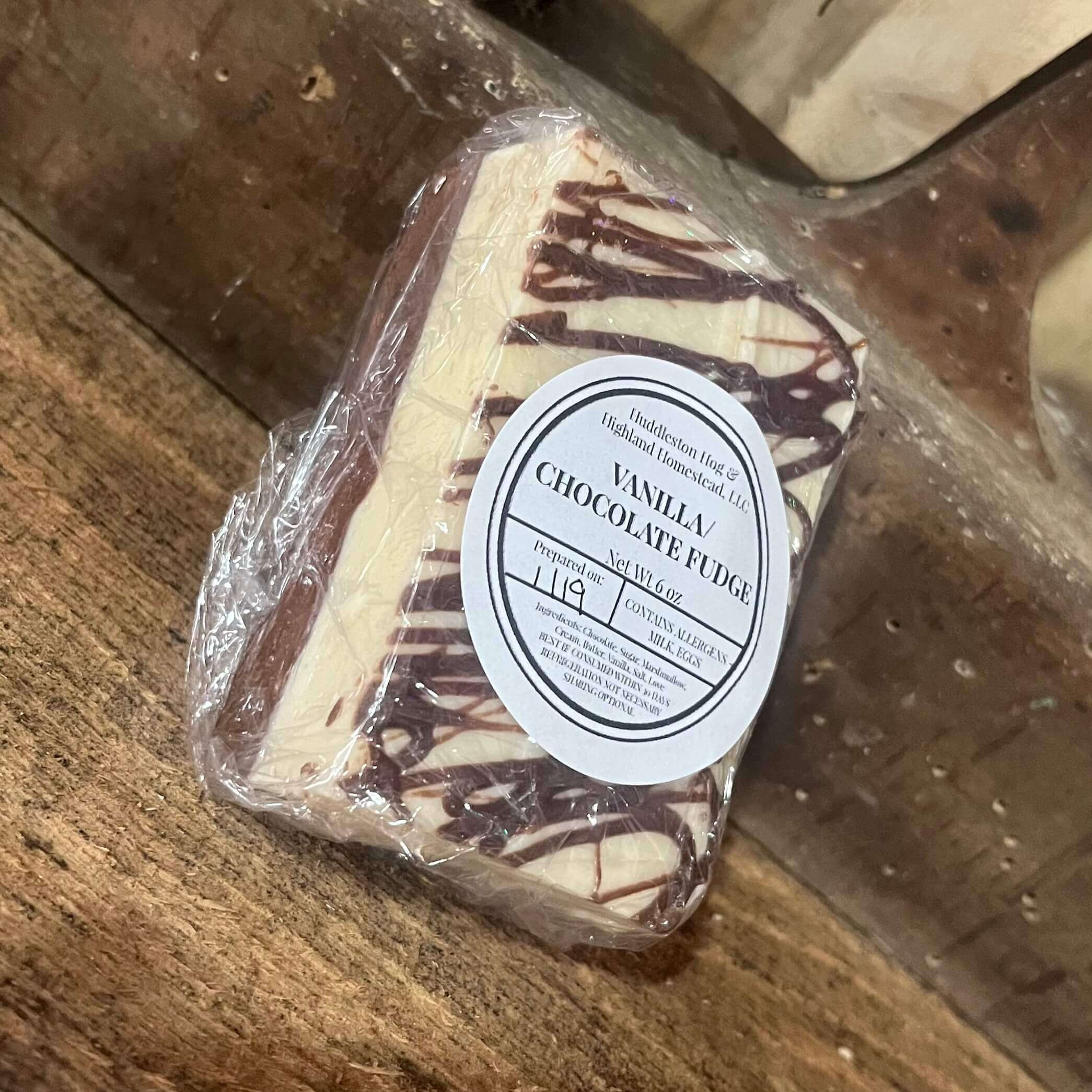 Vanilla/Chocolate Fudge