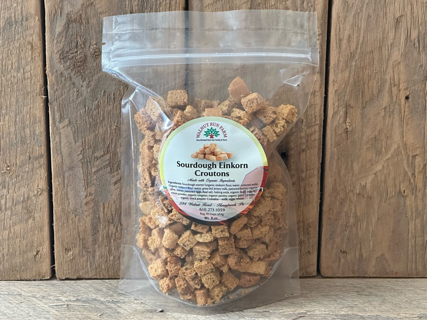 Sourdough Einkorn Croutons