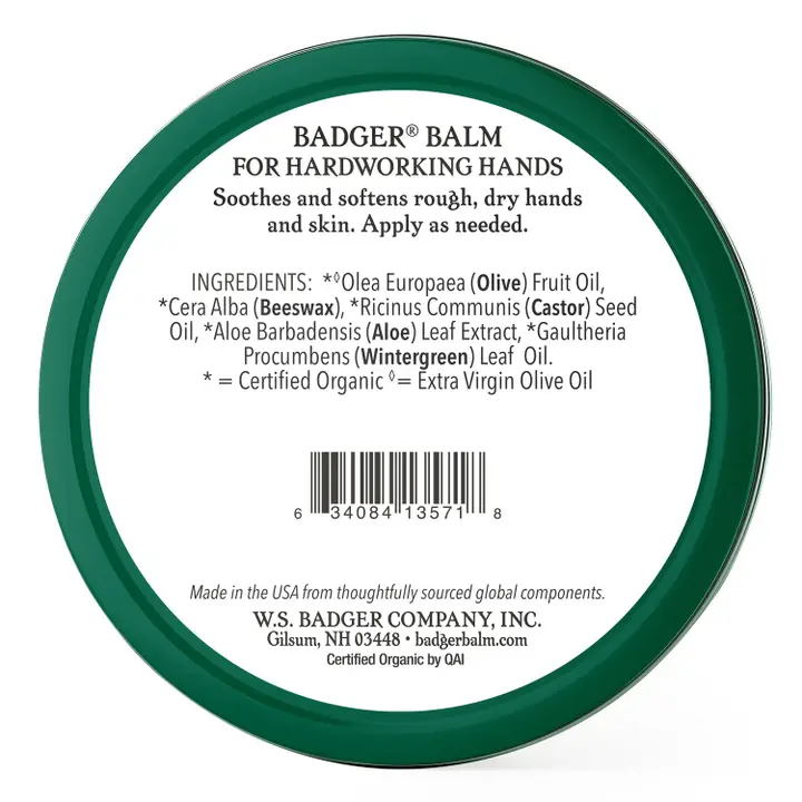 Badger Balm - For Hardworking Hands