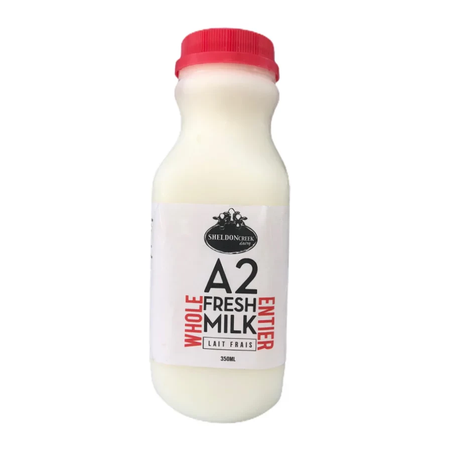 Dairy - Milk A2 Whole Milk 350mL  - Pick up at Integrated Farms September 18 or 19