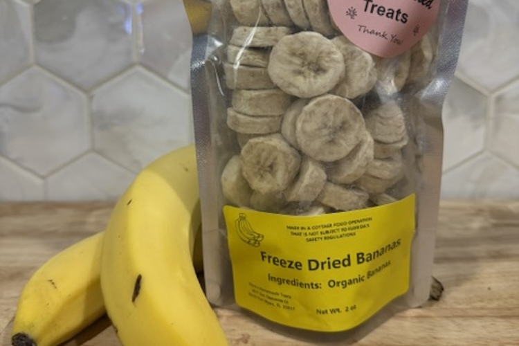 Bananas, Freeze-Dried
