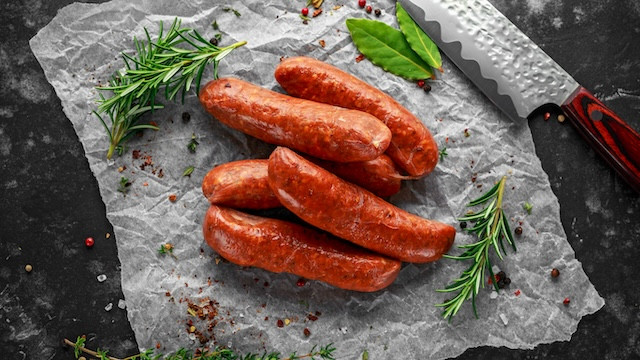 Spicy Korean Style Pork Sausage