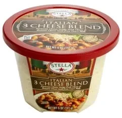 Blend - Italian 3 Cheese Blend Shredded (Stella)