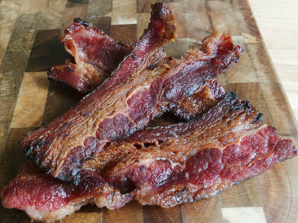 Hickory Smoked BEEF Bacon - Sliced