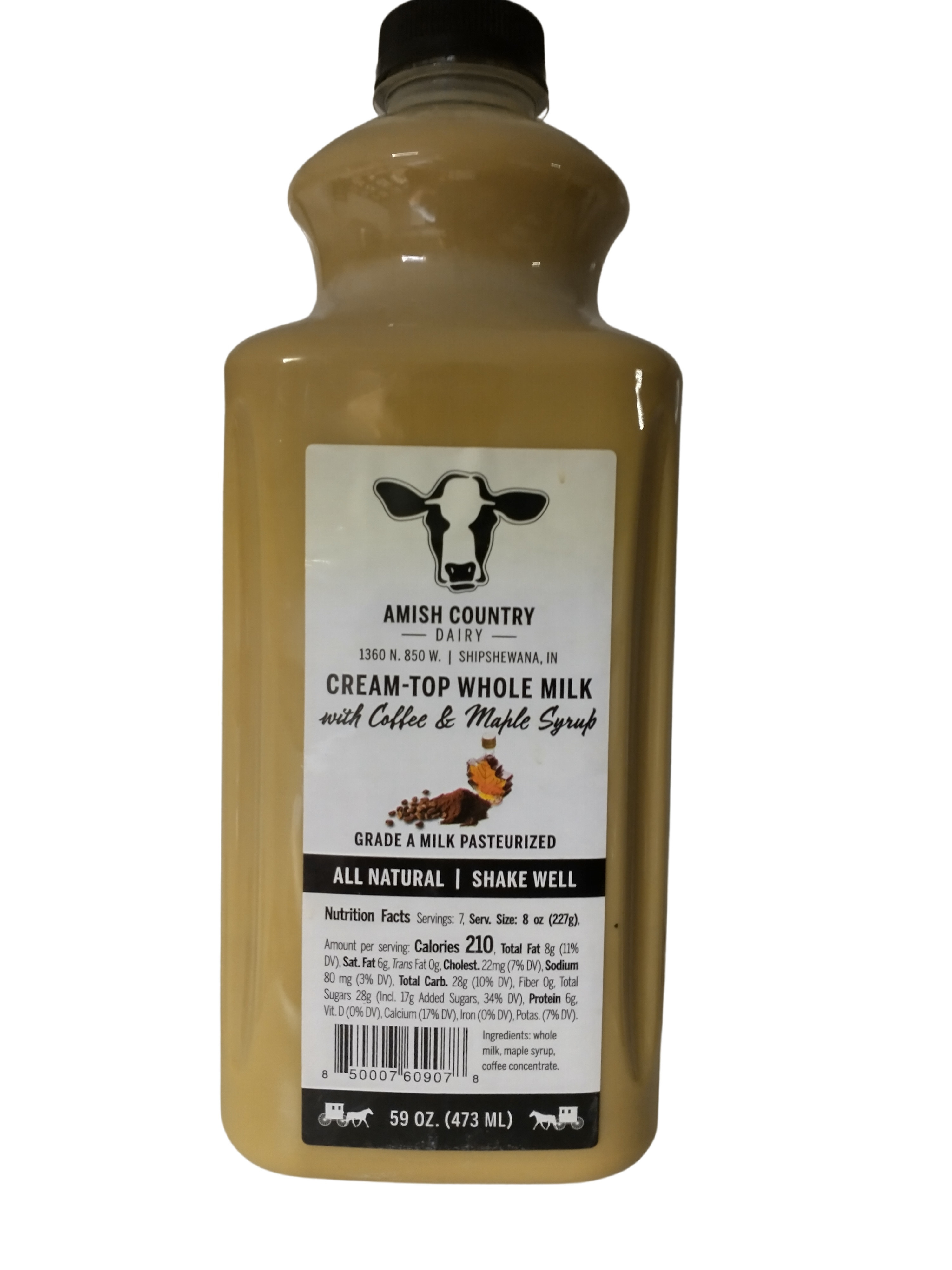 Coffee Maple Whole Milk - 1.75L