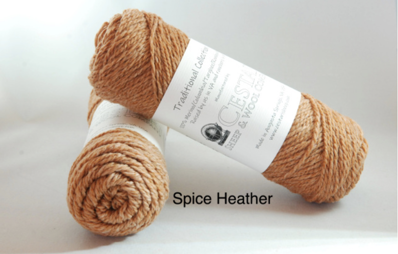 Spice Heather | 100% Wool