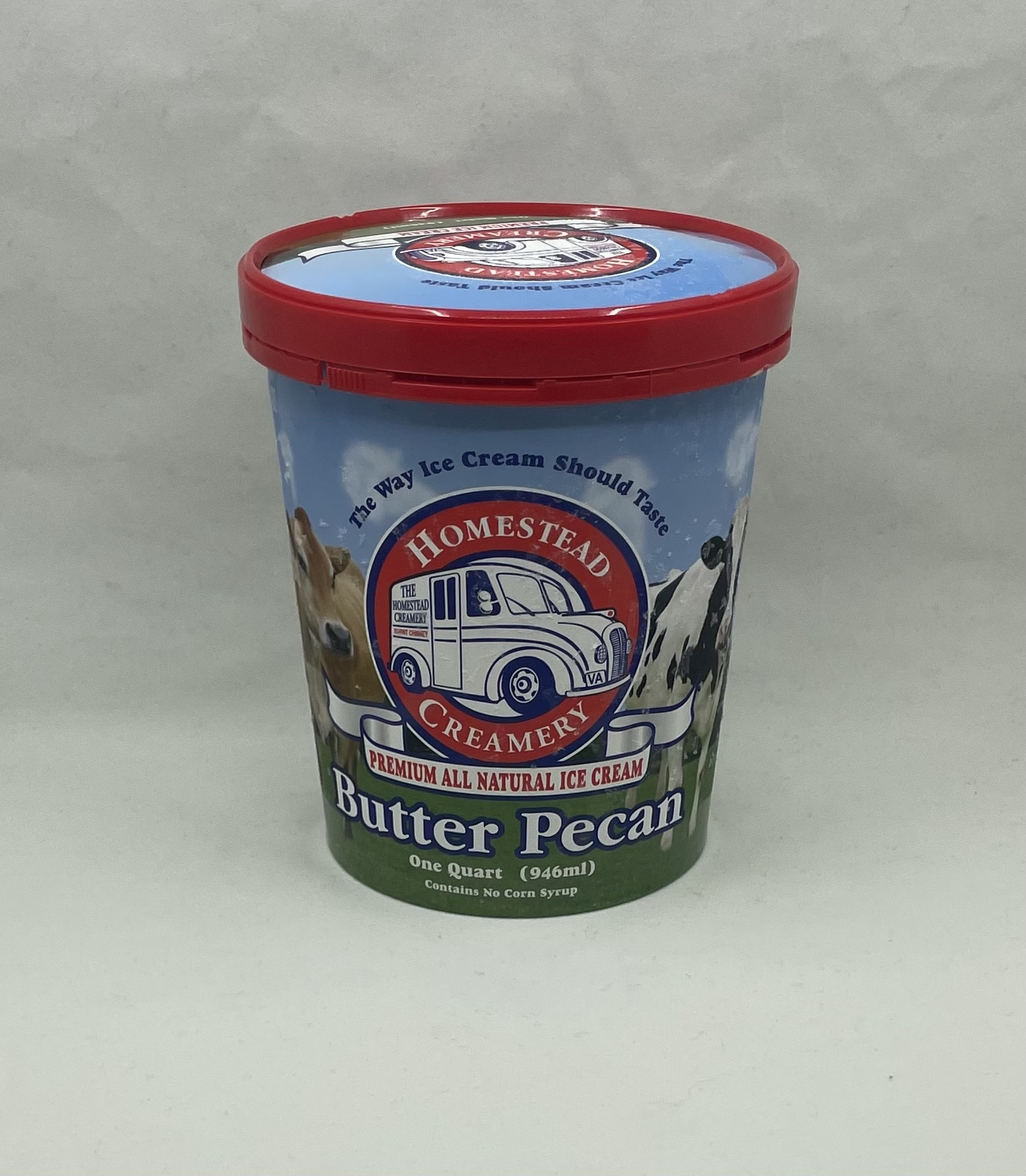 Homestead Creamery Ice Cream Butter Pecan