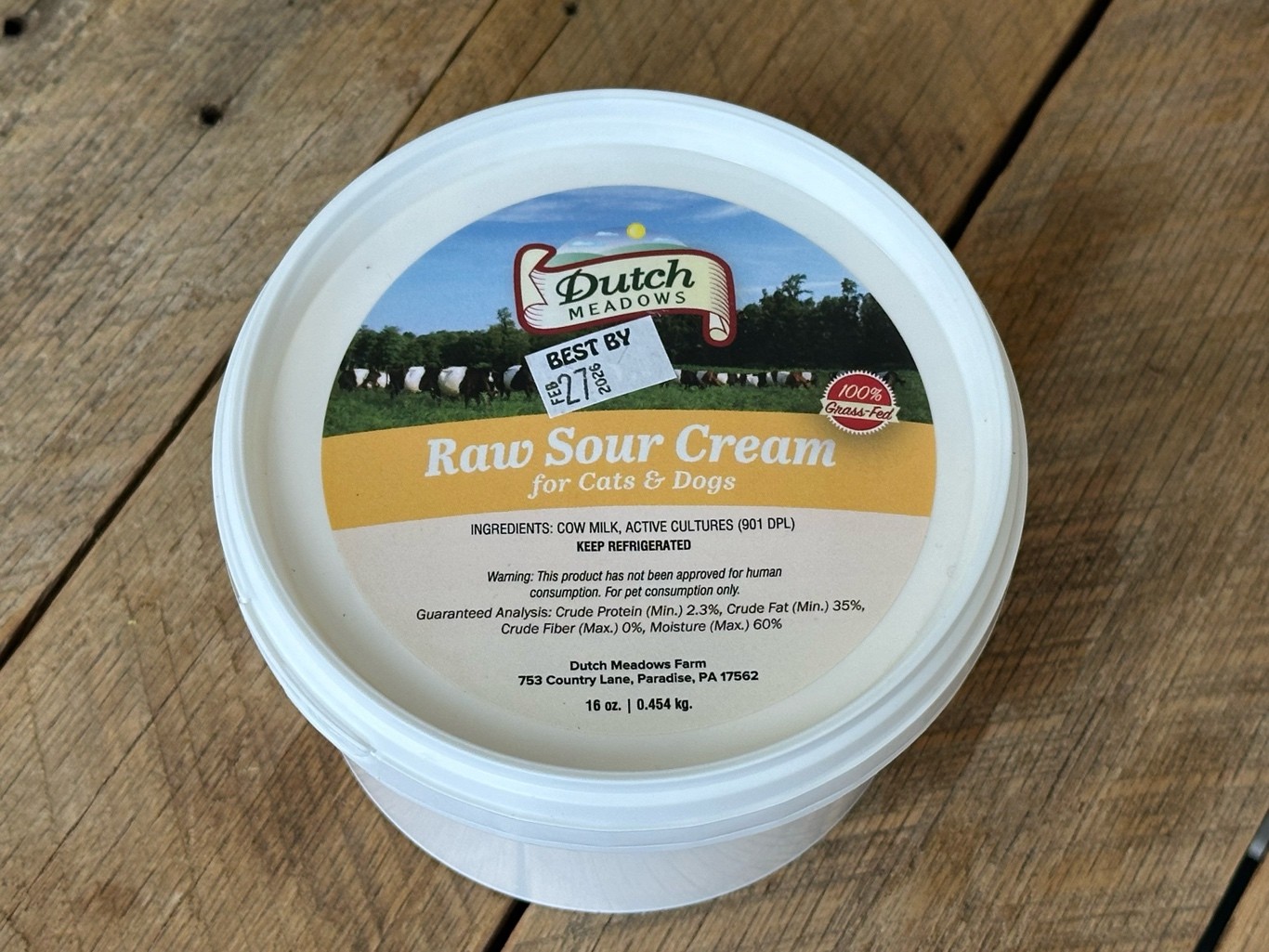 Raw Sour Cream
