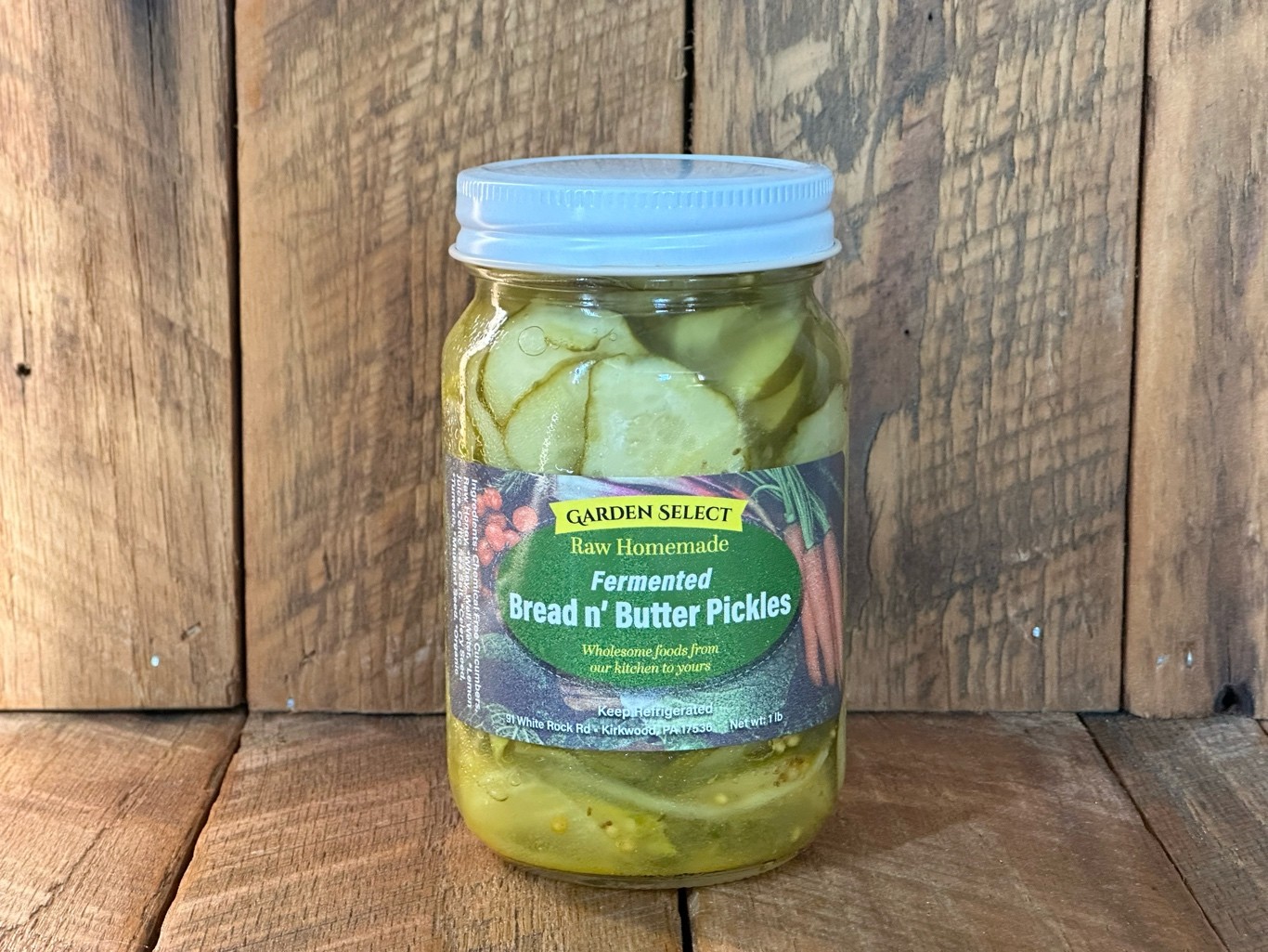 Fermented Bread and Butter Pickles
