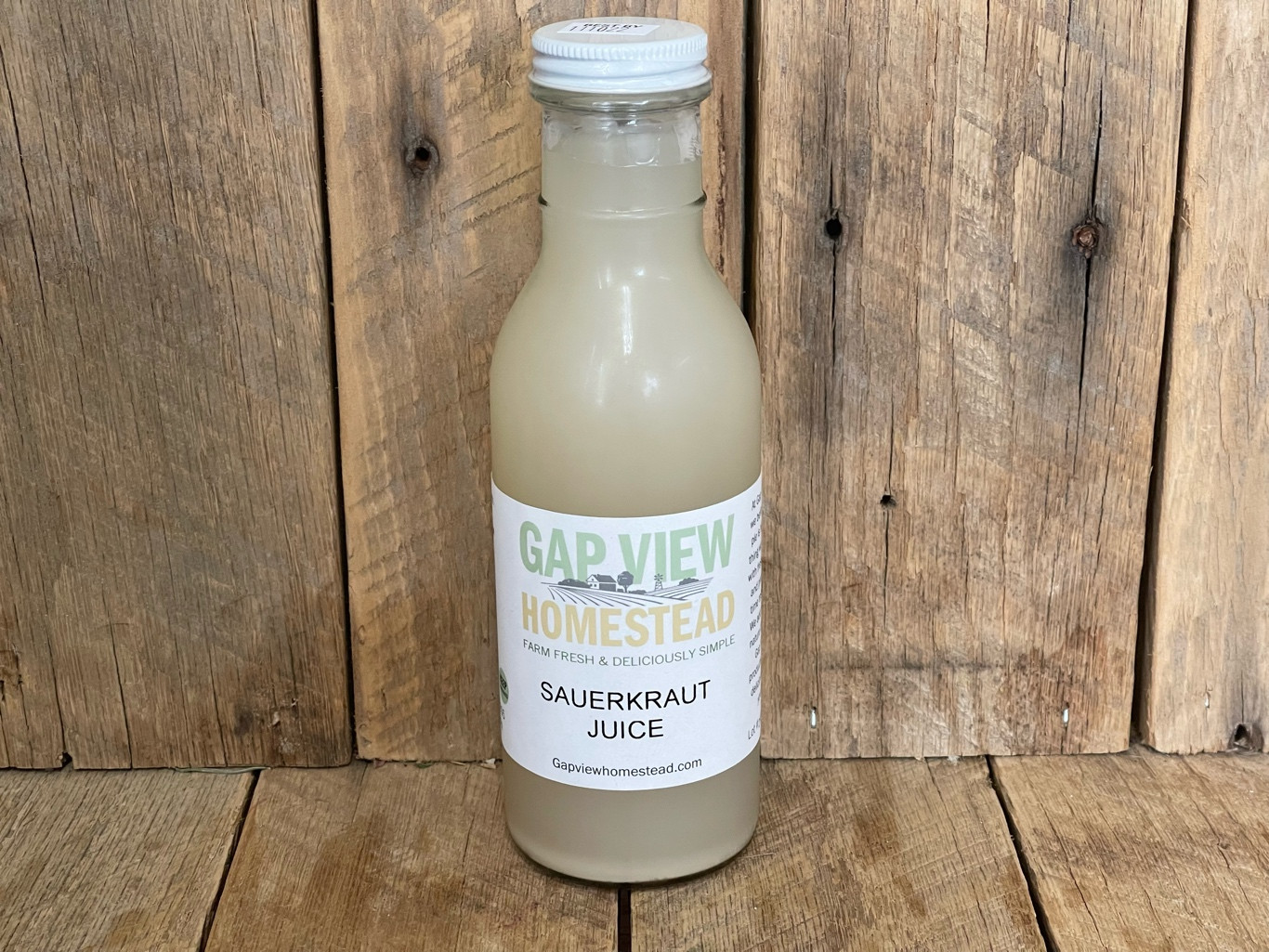 Fermented Raw Sauerkraut Juice