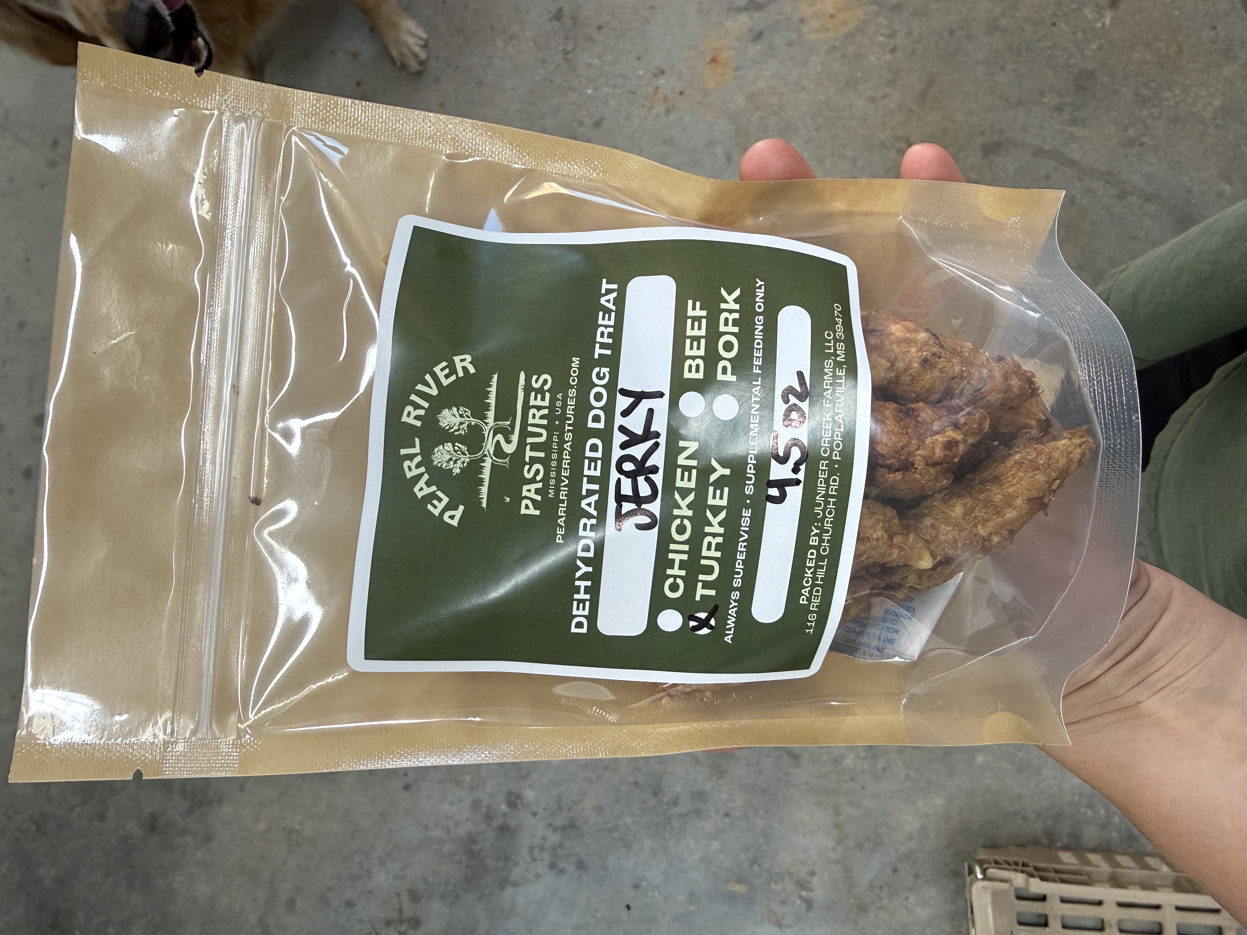 Dehydrated Turkey Jerky