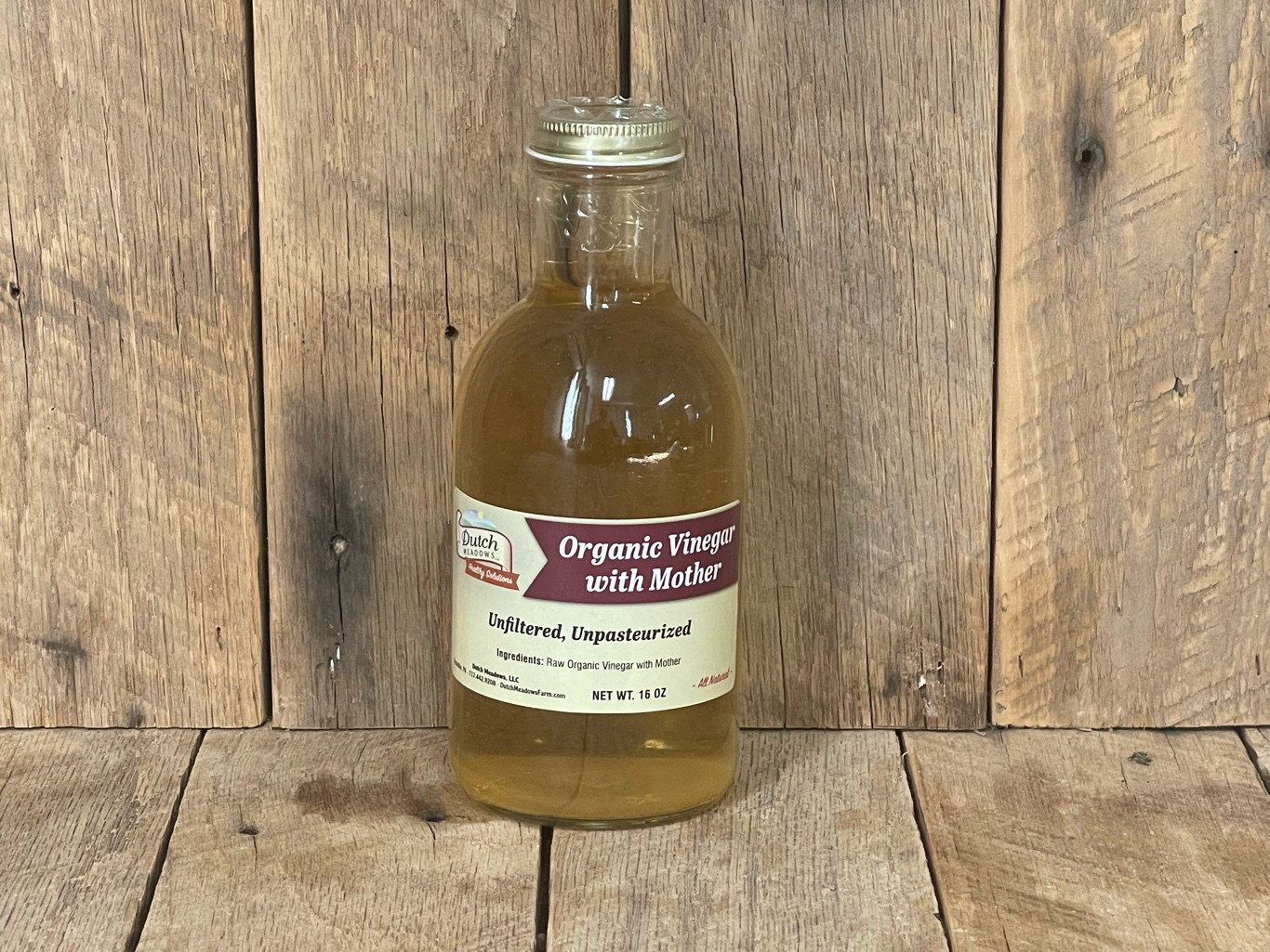 16 oz. Raw Organic Vinegar