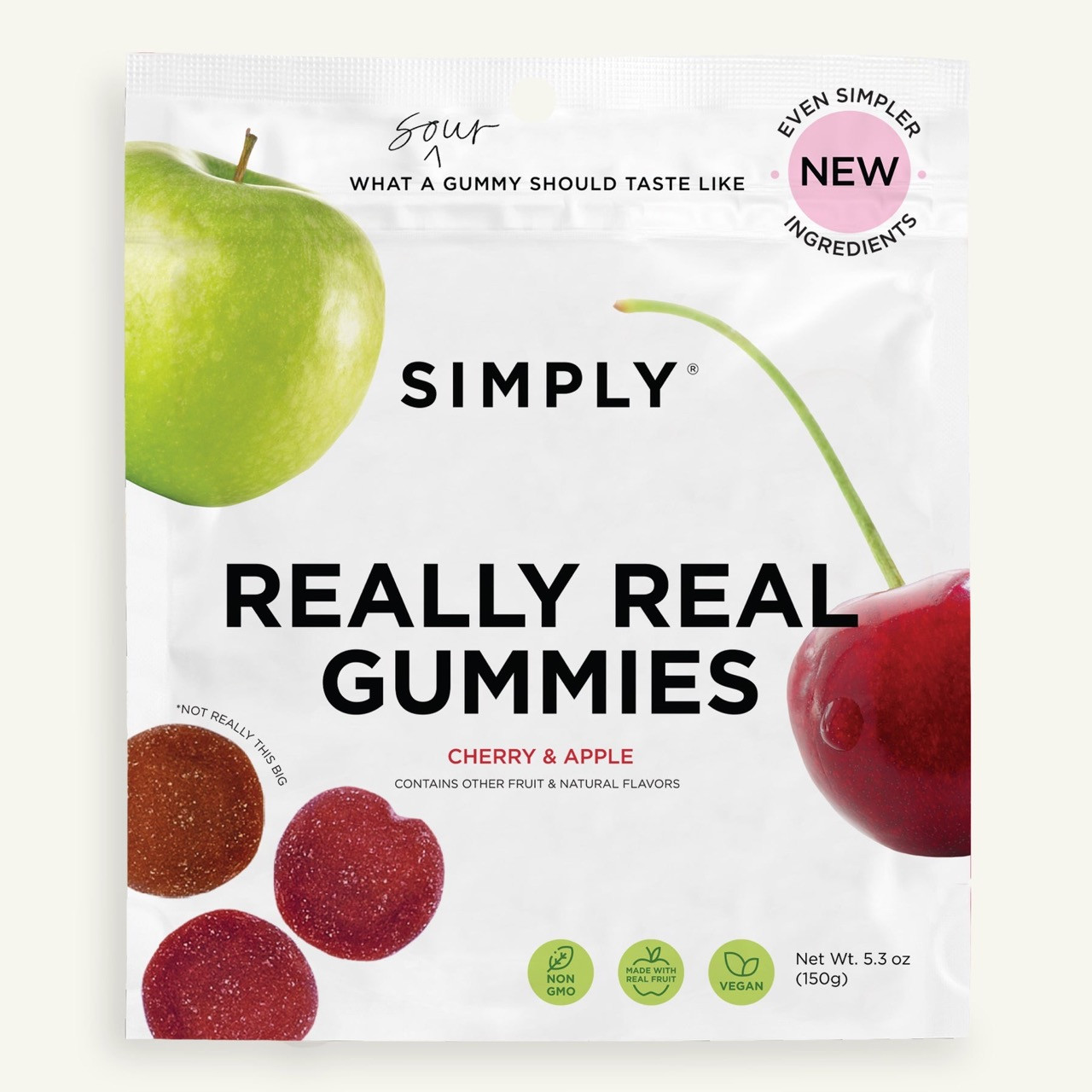 Gummies | Cherry & Apple | Simply