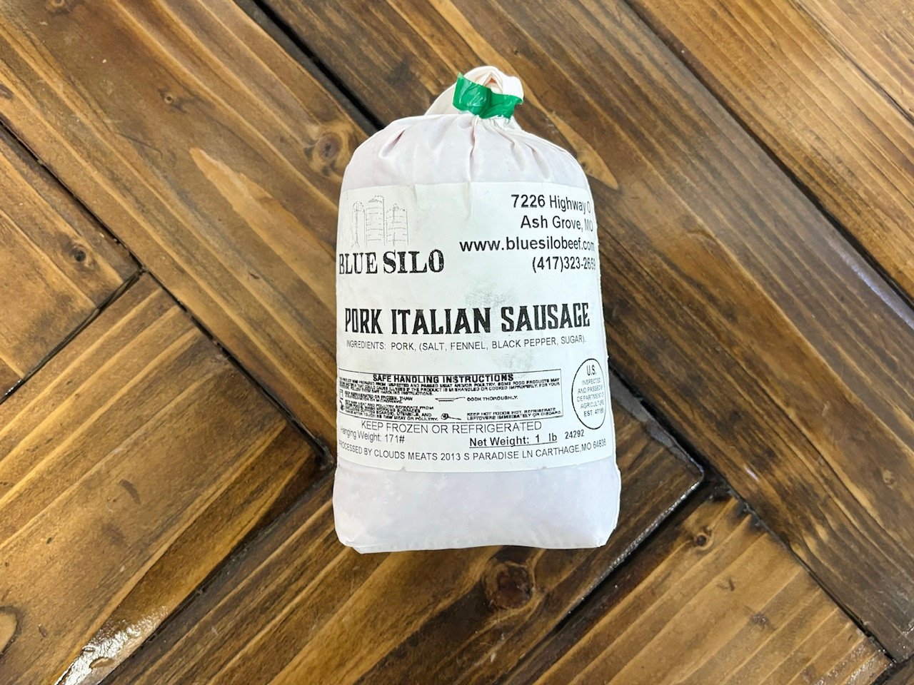 Pork Mild Italian Sausage
