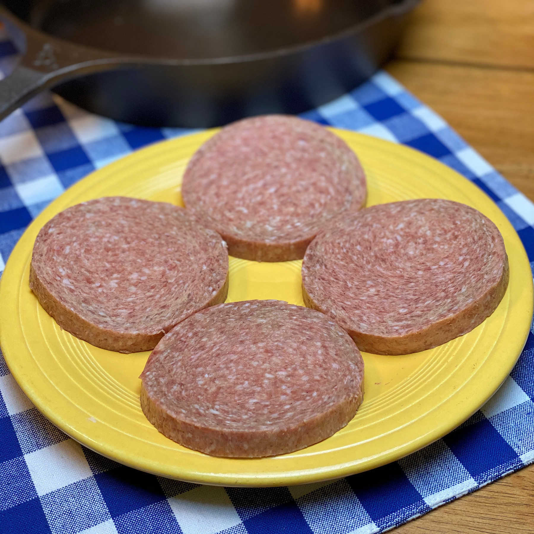 Bratwurst Patties - 1/4#