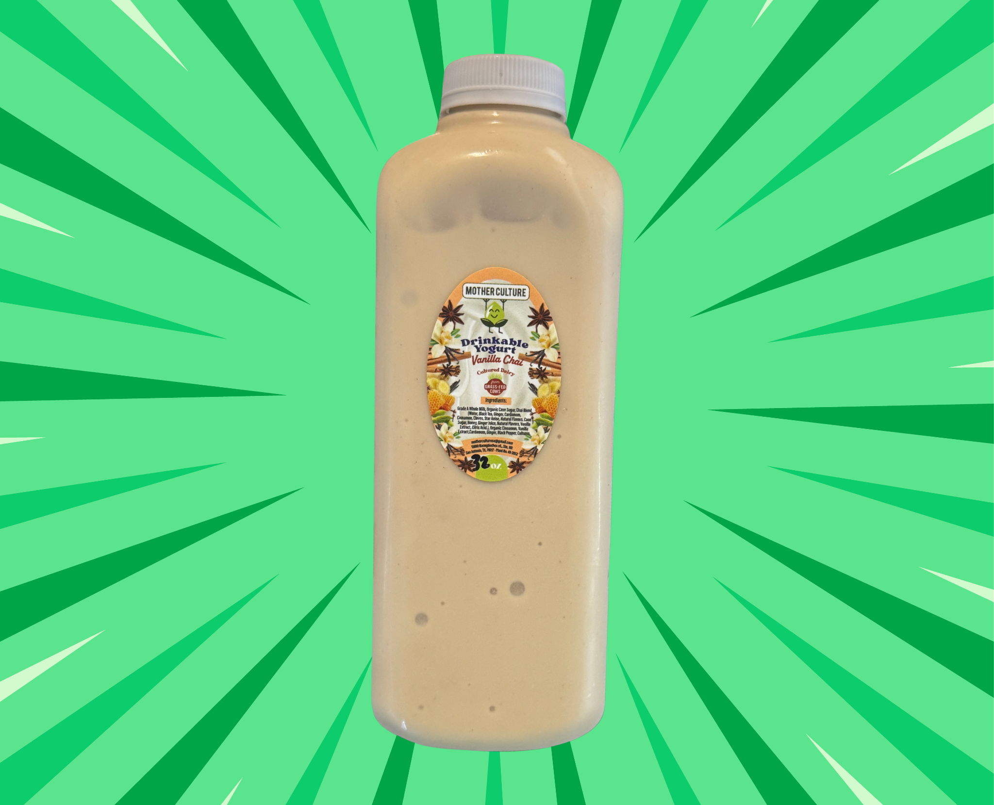 Vanilla Chai Drinkable Yogurt