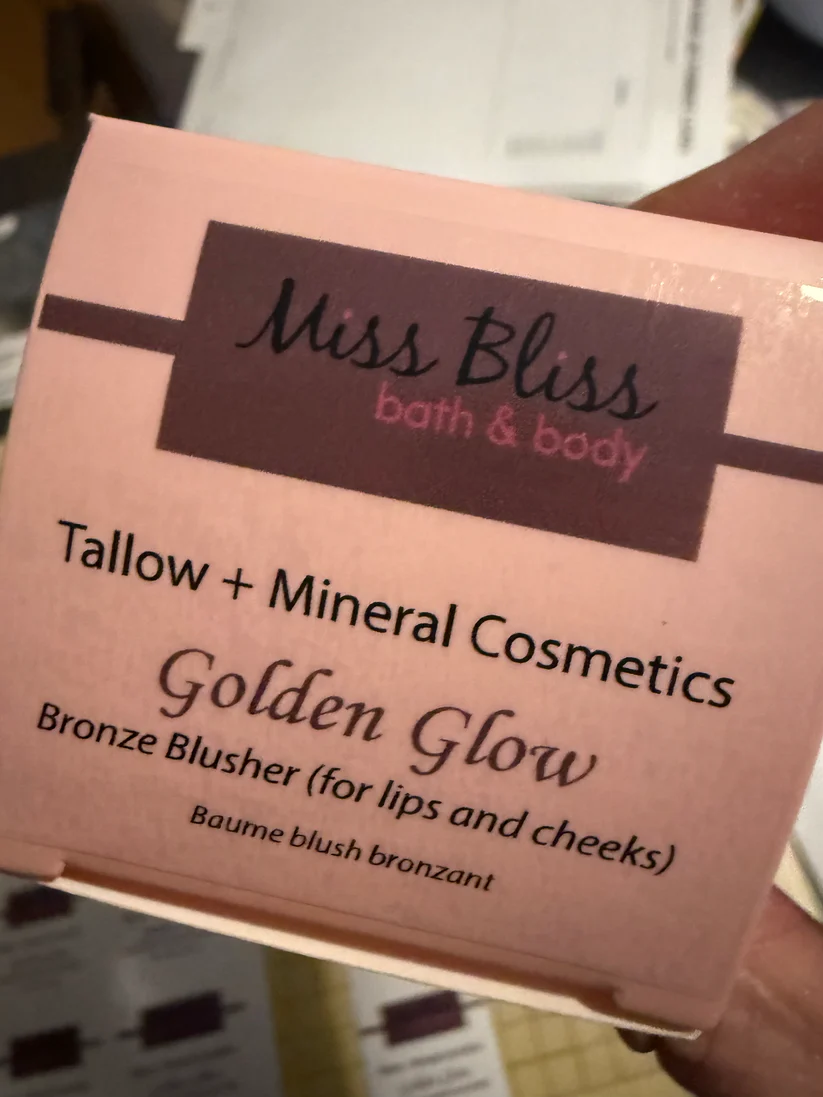 GOLDEN GLOW - Bronze Blusher Balm for Lips + Cheeks