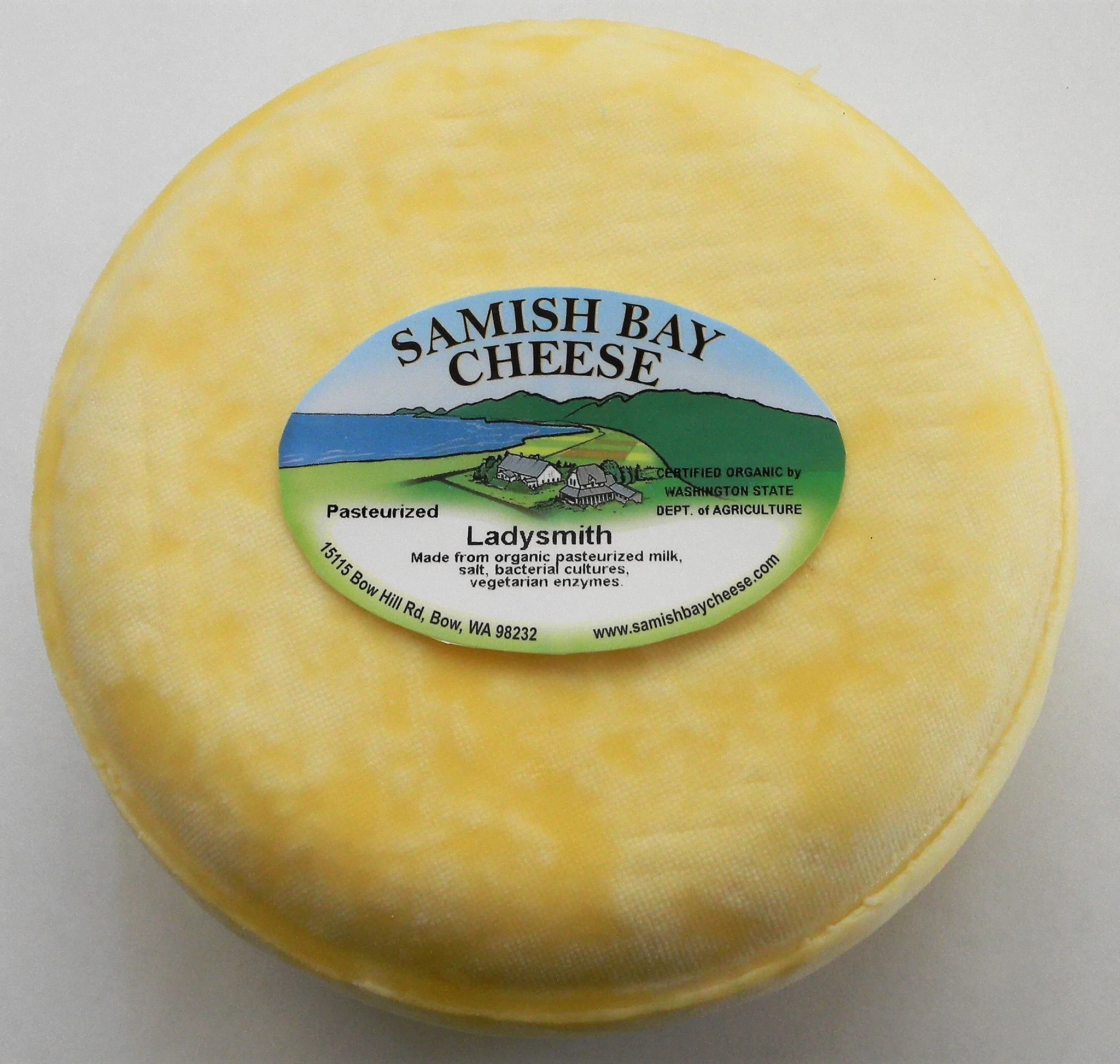 Samish Bay Organic Fresh Ladysmith Cheese 1/2 LB