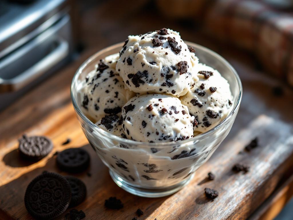 Cookies & Cream Ice Cream: 8oz