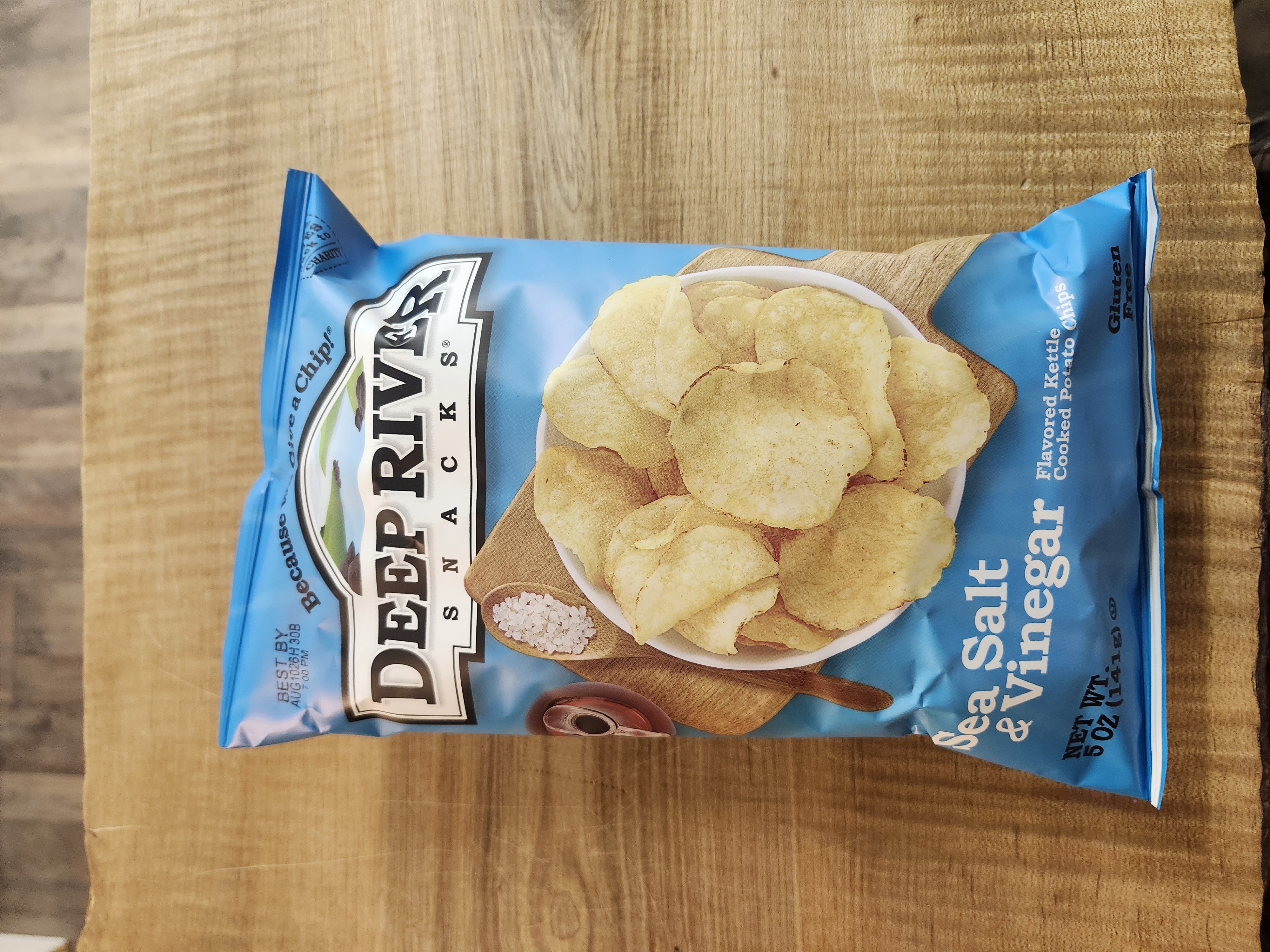 Deep River Sea Salt & Vinegar Chips