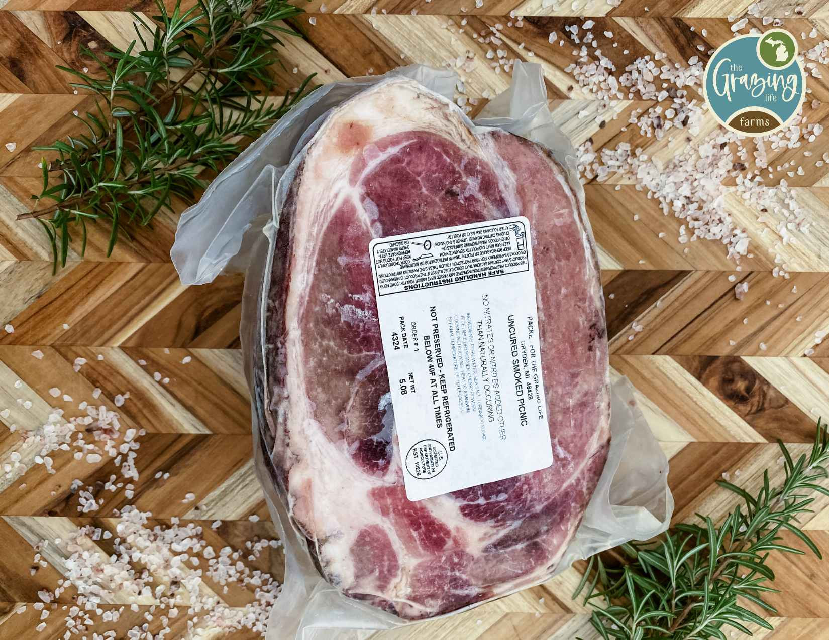 Picnic Ham, End Roast, Smoked