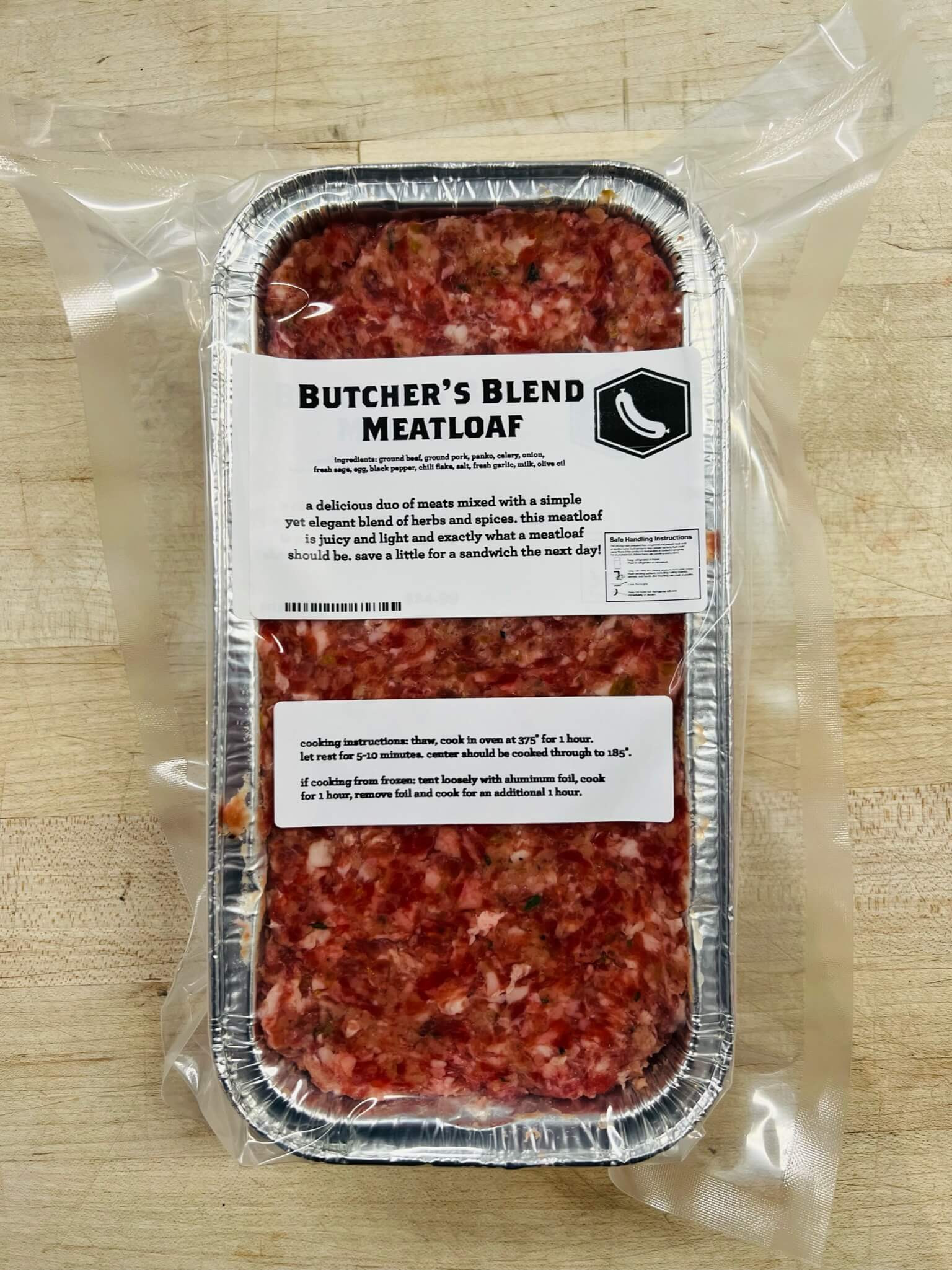 Butcher's Blend Meatloaf