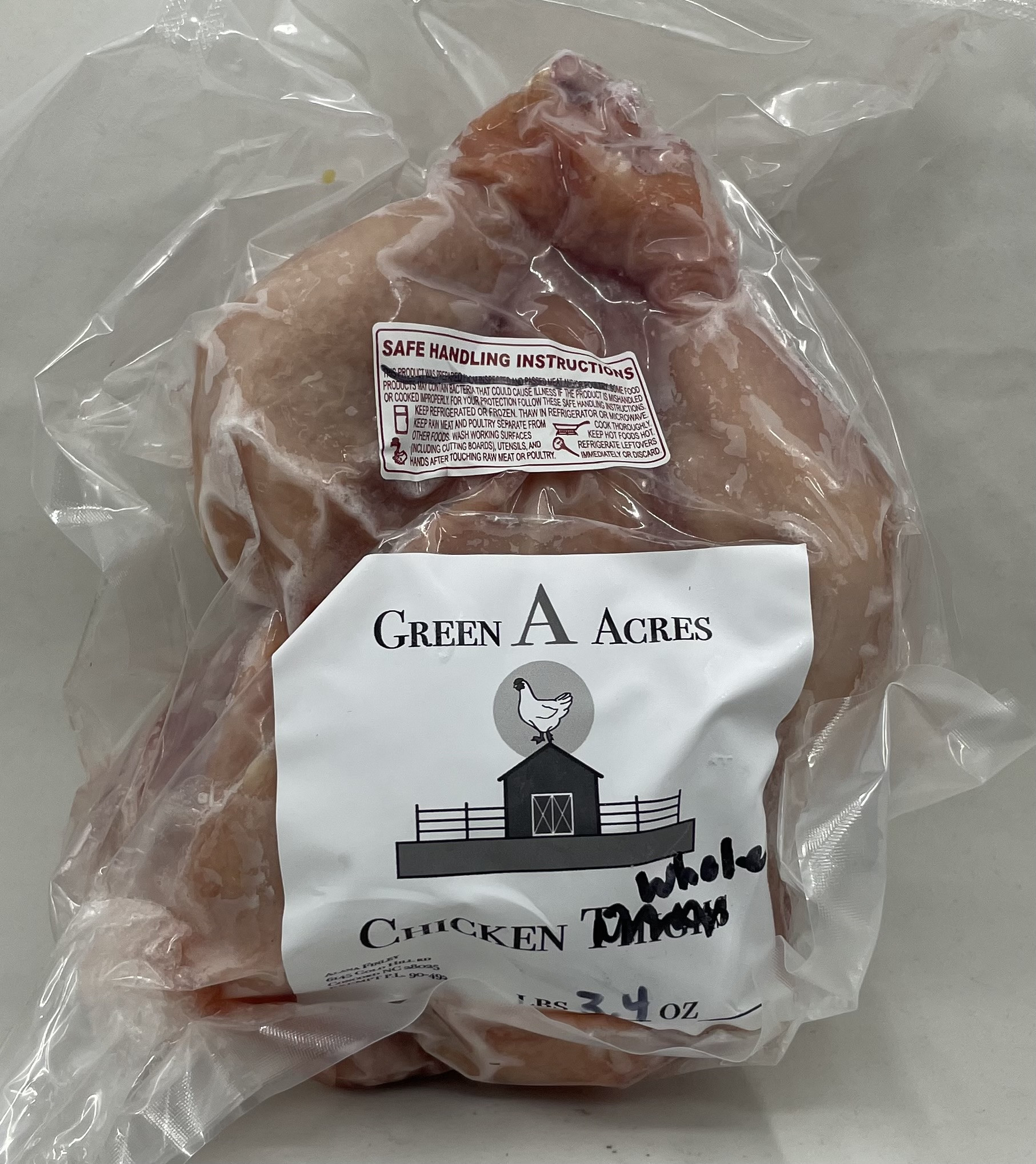 Green A Acres Whole Chicken