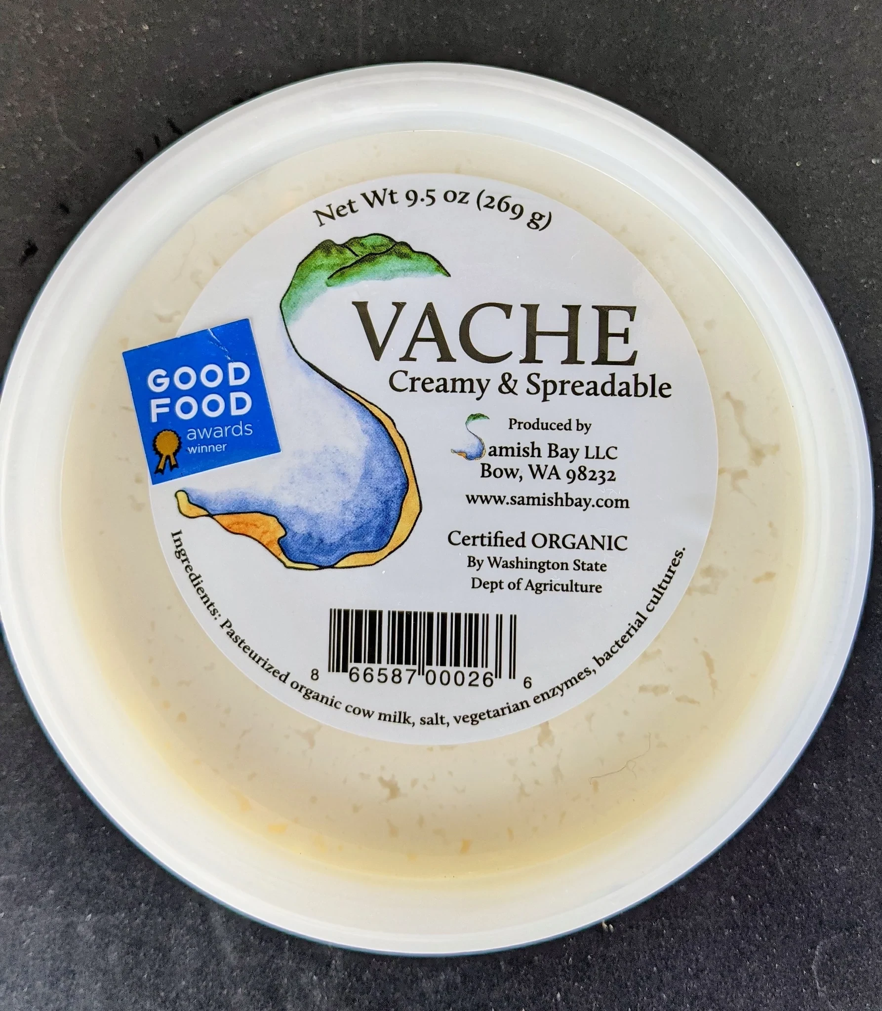 Samish Bay Organic Vache