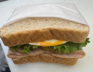 TURKEY AND CHEESE SANDWICH