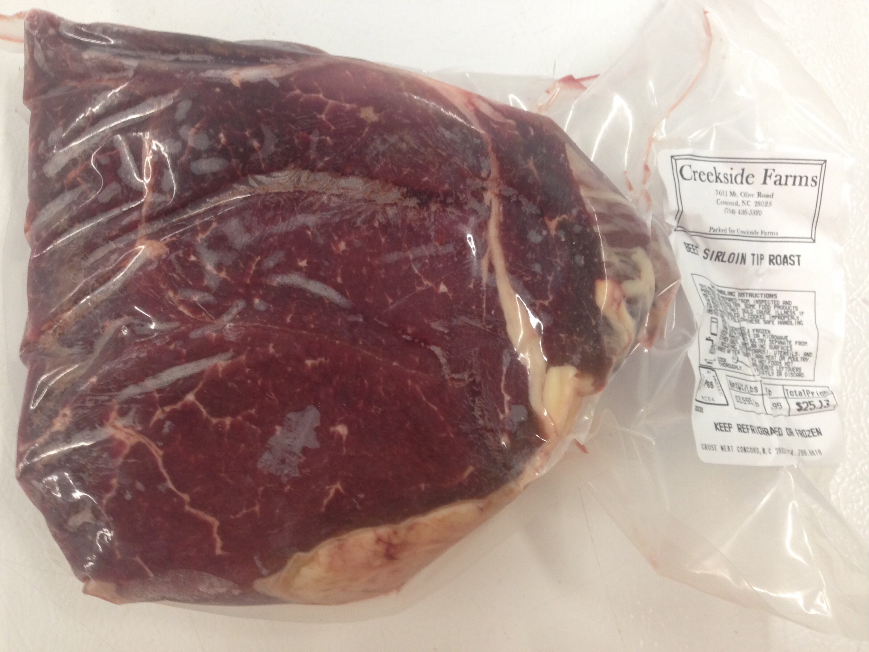 Sirloin Tip Roast - Grassfed Beef