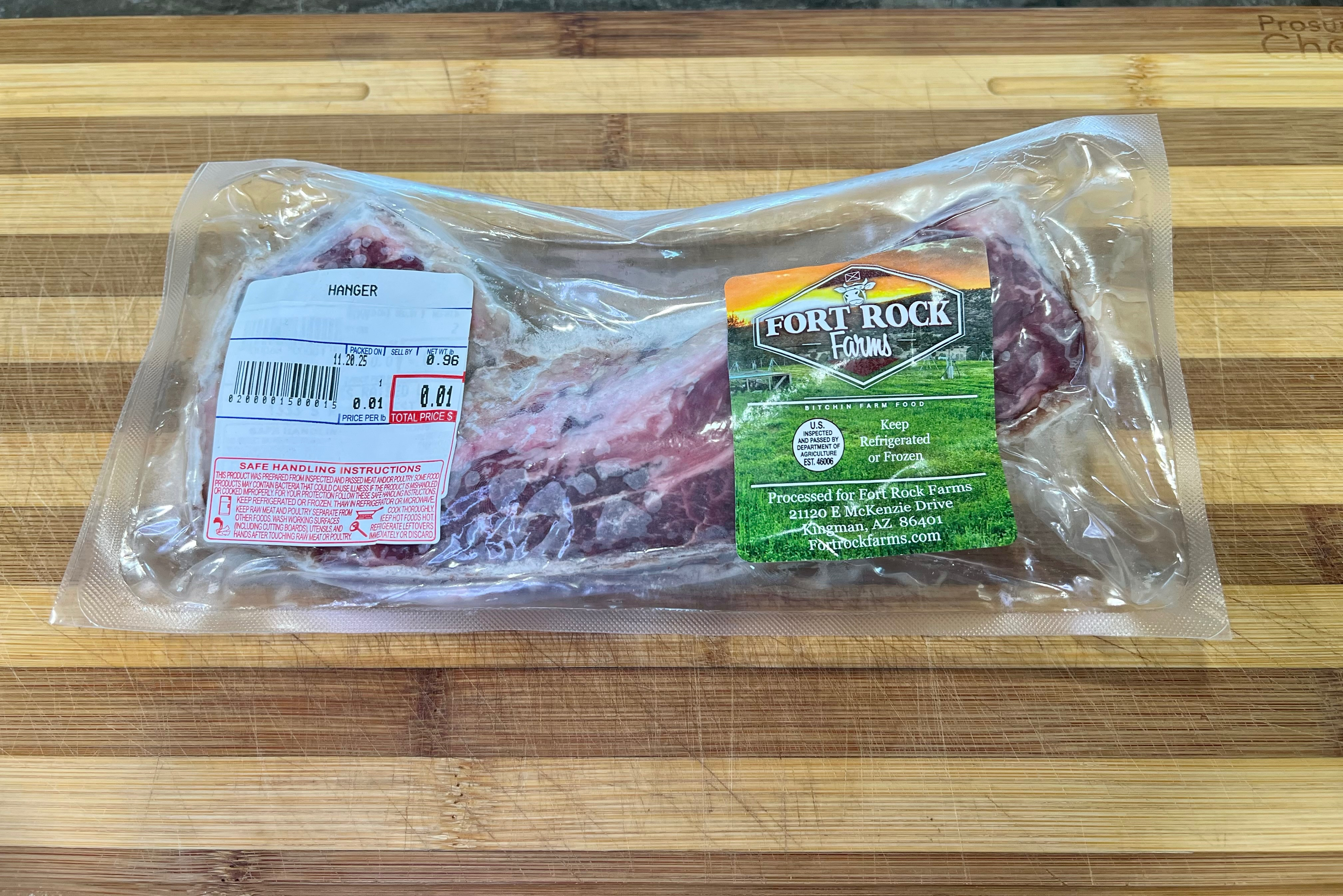 Beef Hanger Steak — Rich, Tender, Full-Flavored