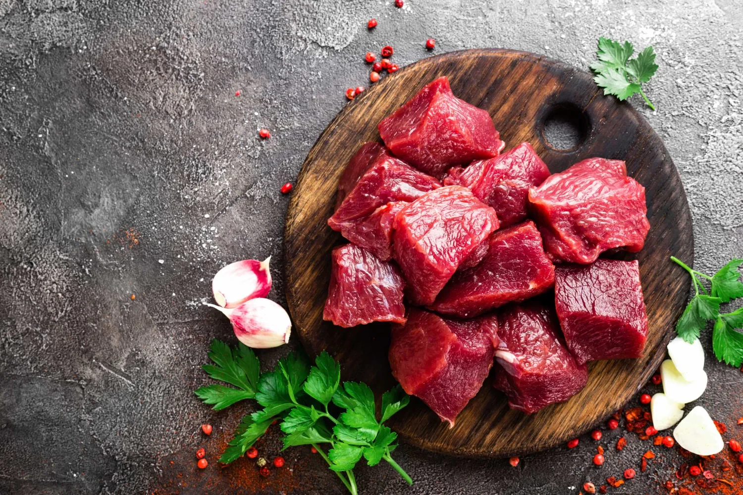Prime Diced Meat For Cholent