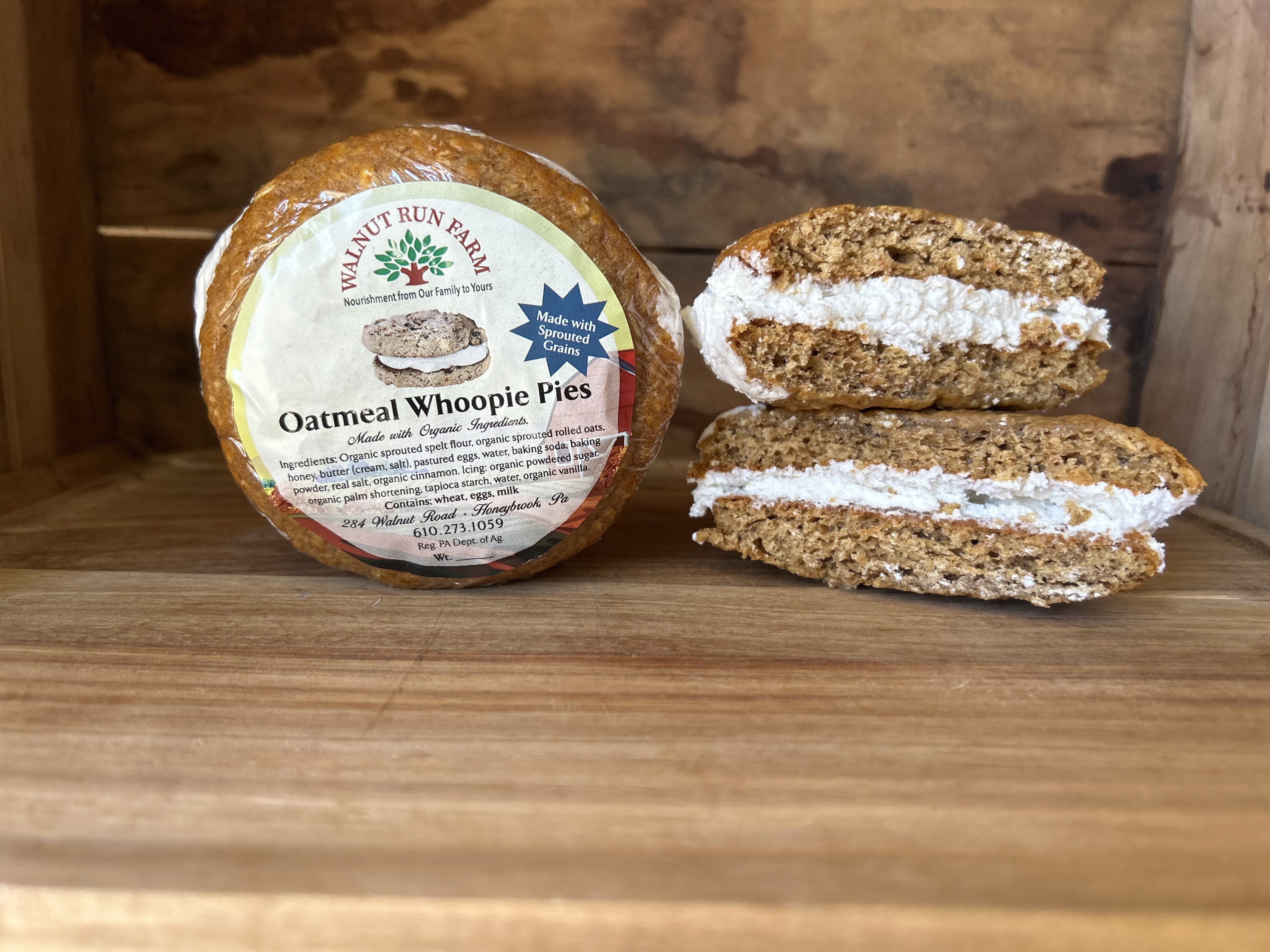 Oatmeal Whoopie Pie