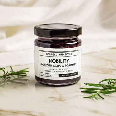 Nobility Concord Grape & Rosemary Jelly