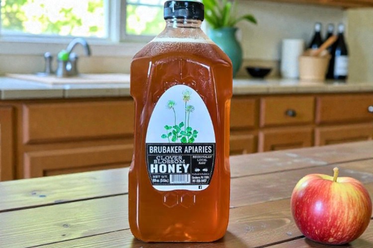 Clover Blossom Honey - Extra Large Jug (5 lbs)