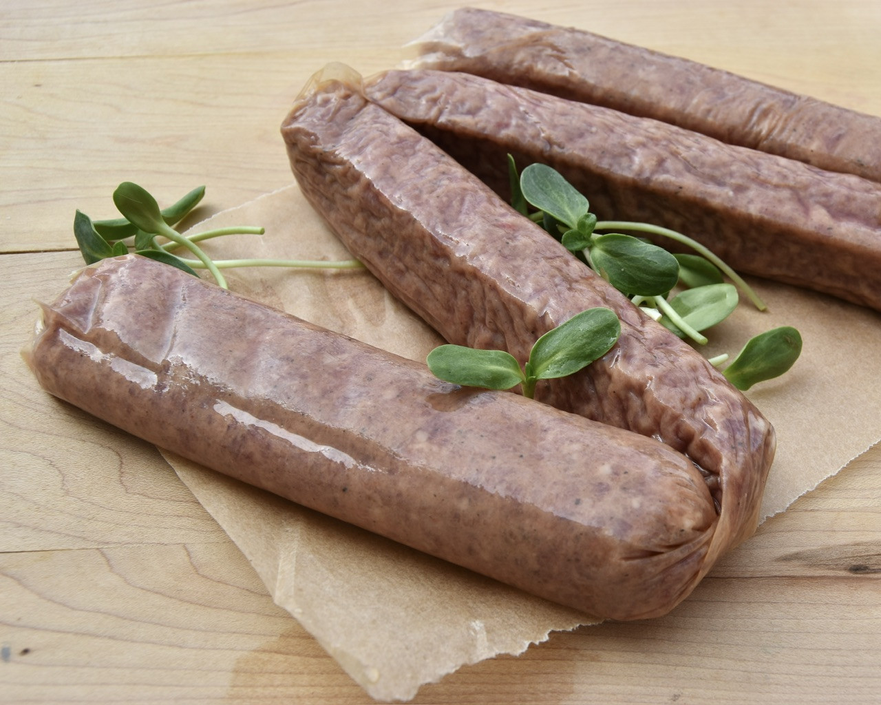Butter Garlic Sausage (pork) Cased