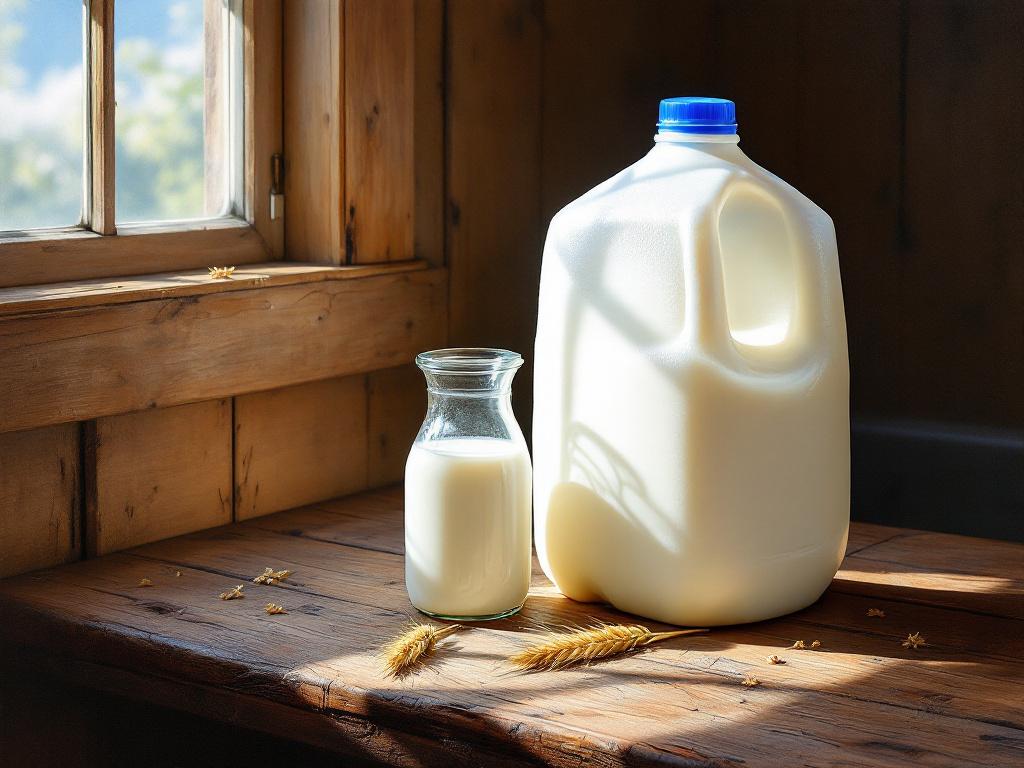 Goat Milk: 1/2 gallon (Blue Lid)