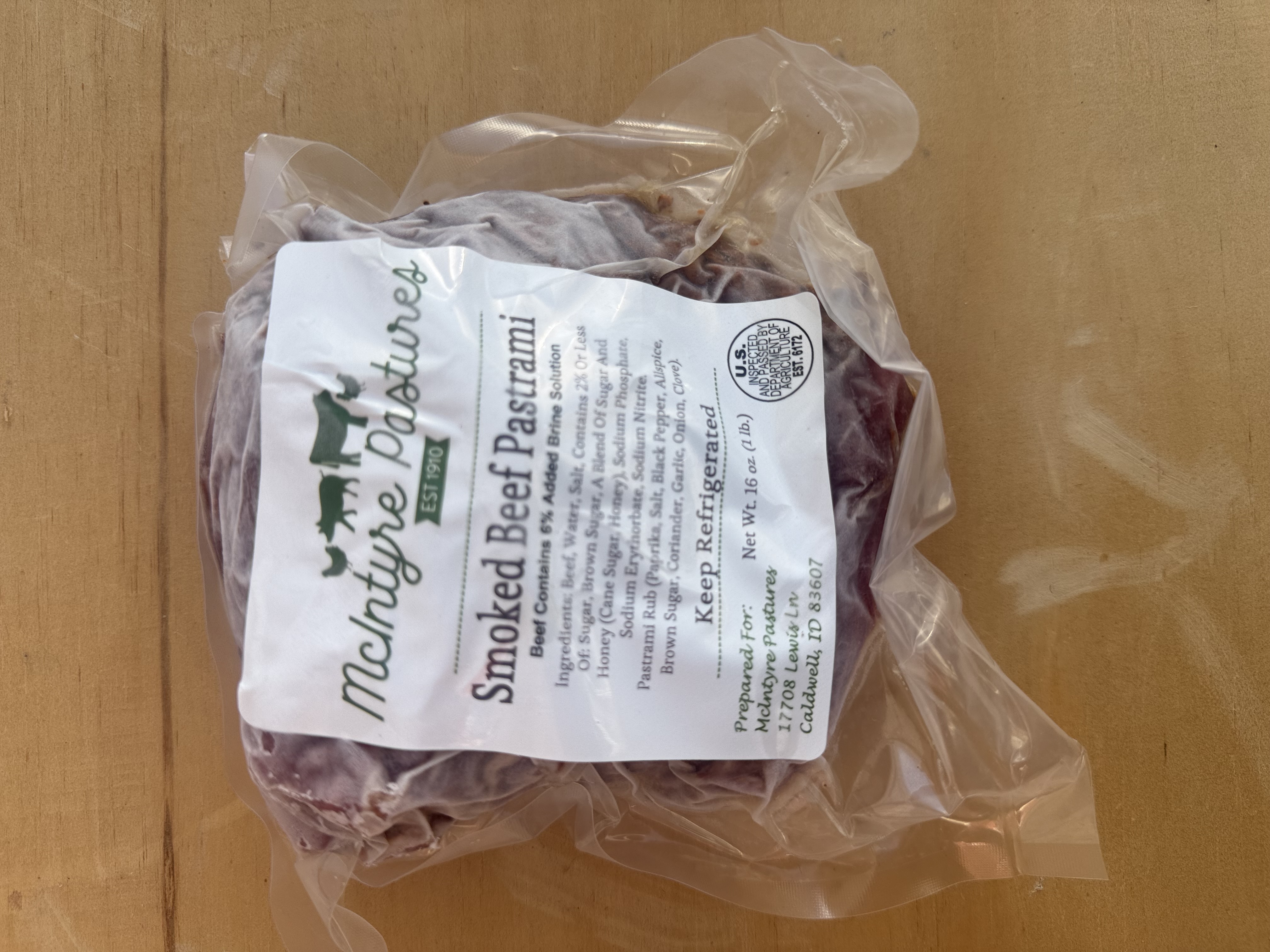 Pastrami (all beef!)