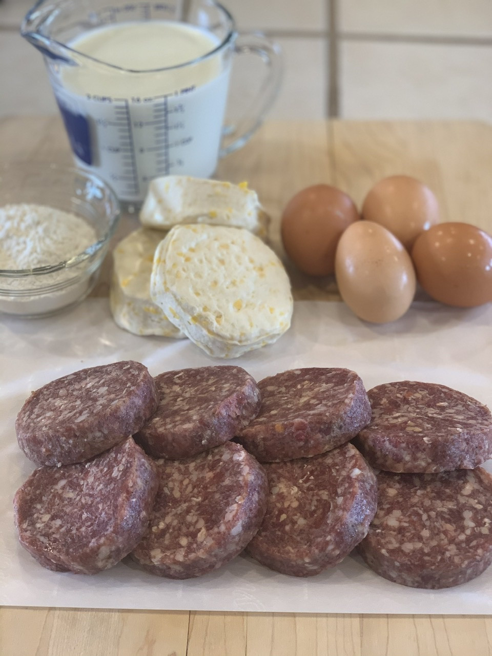 Beef Breakfast Sausage Patties (O-Mild) x2
