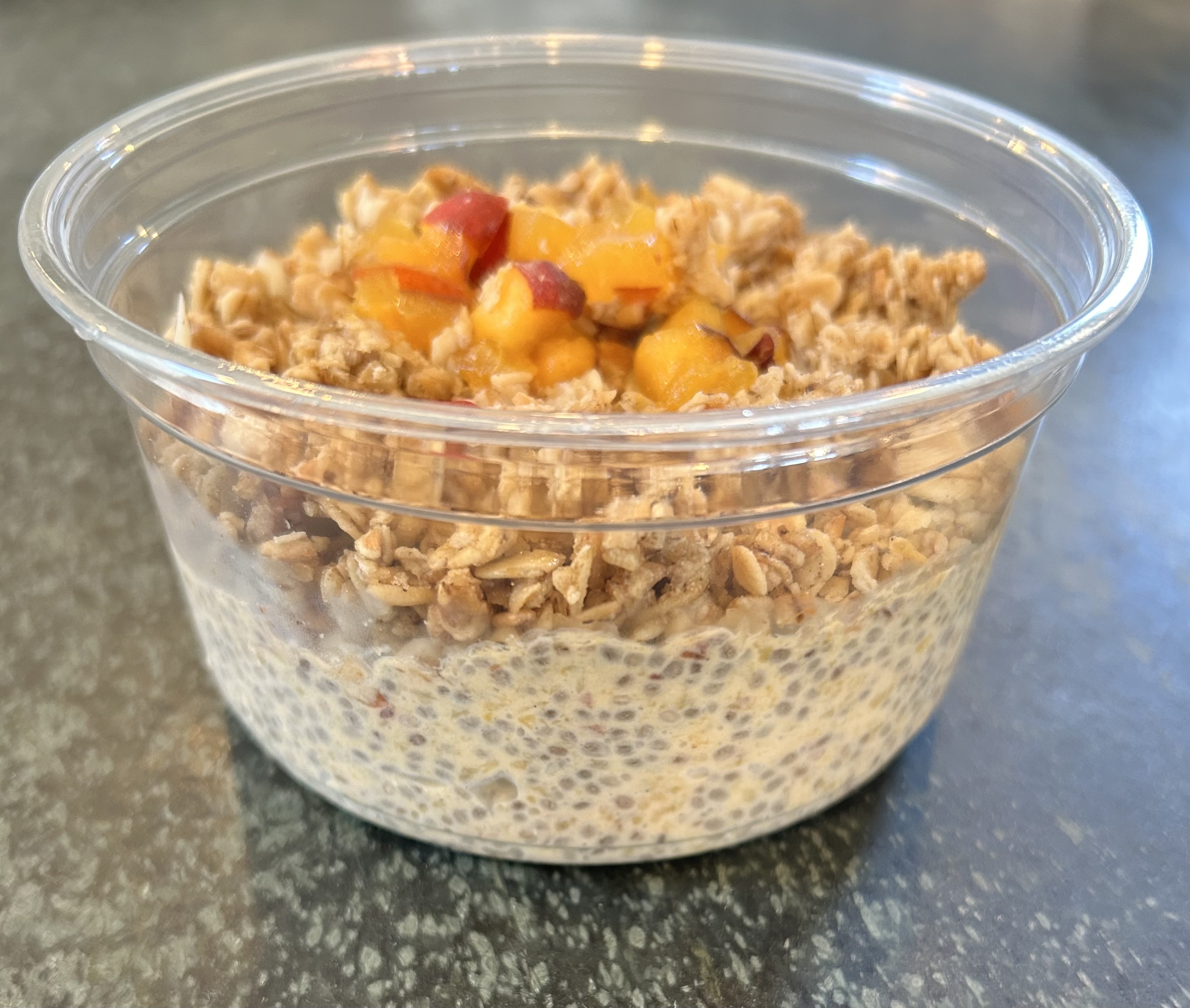Just Peachy Chia Pudding