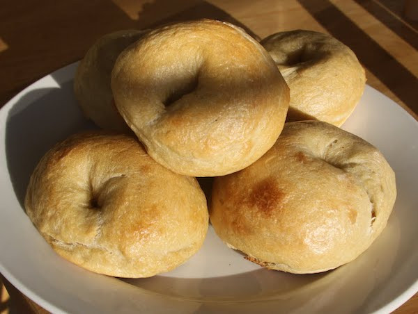 Spelt Sourdough Bagels