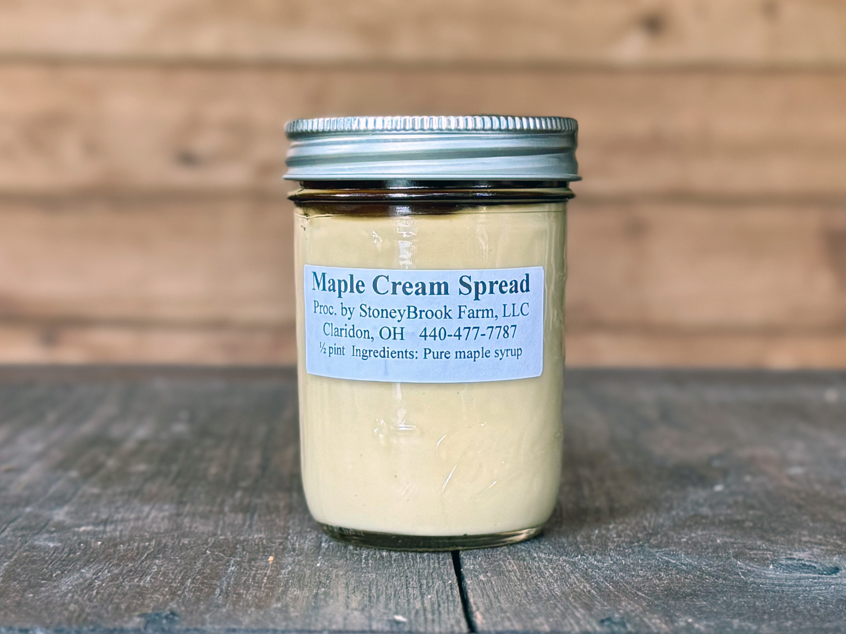 Maple Spread, 1/2 pint