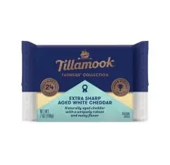 Cheddar - Extra Sharp Aged White Cheddar Cuts (Tillamook)