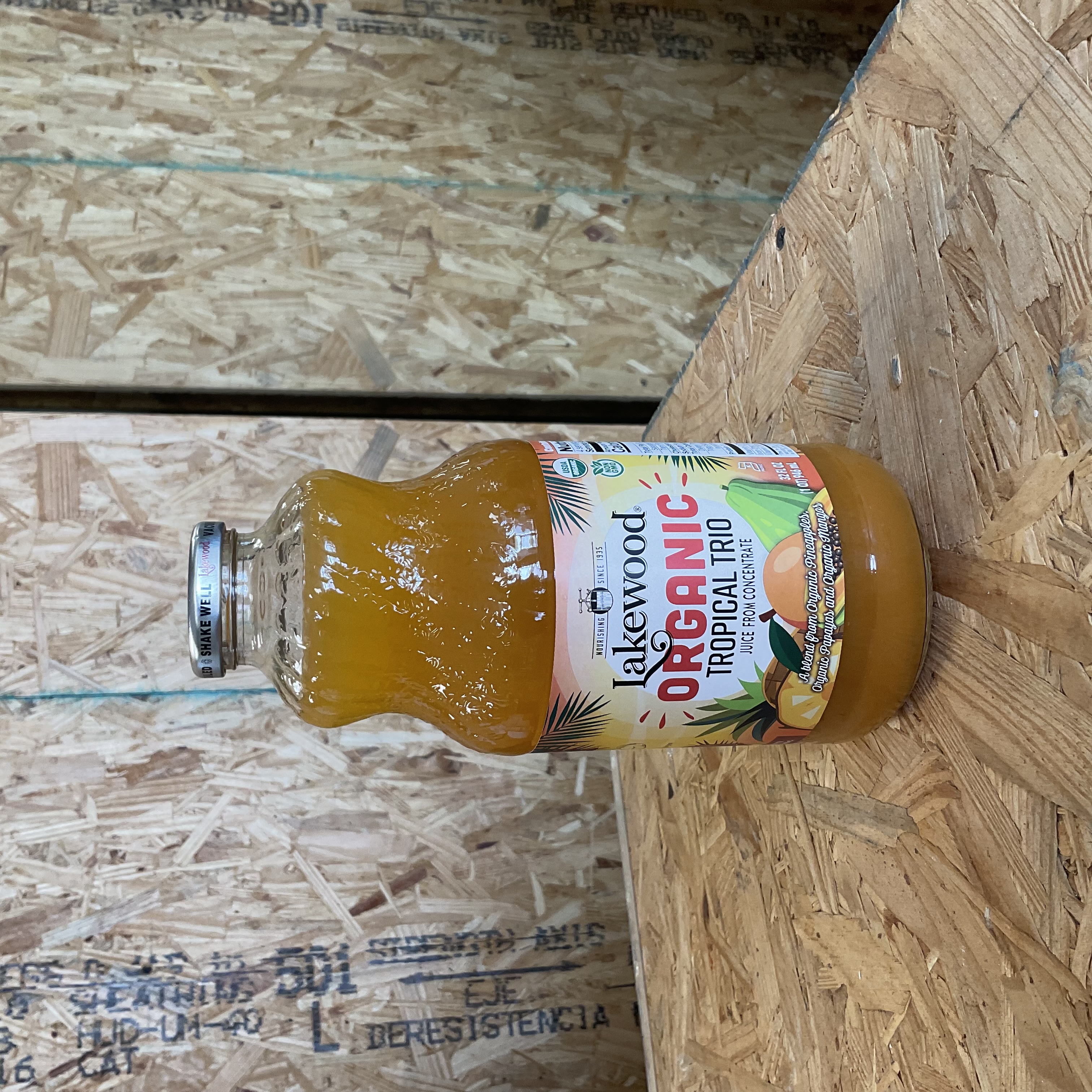 Juice, Tropical Trio, Organic, Lakewood