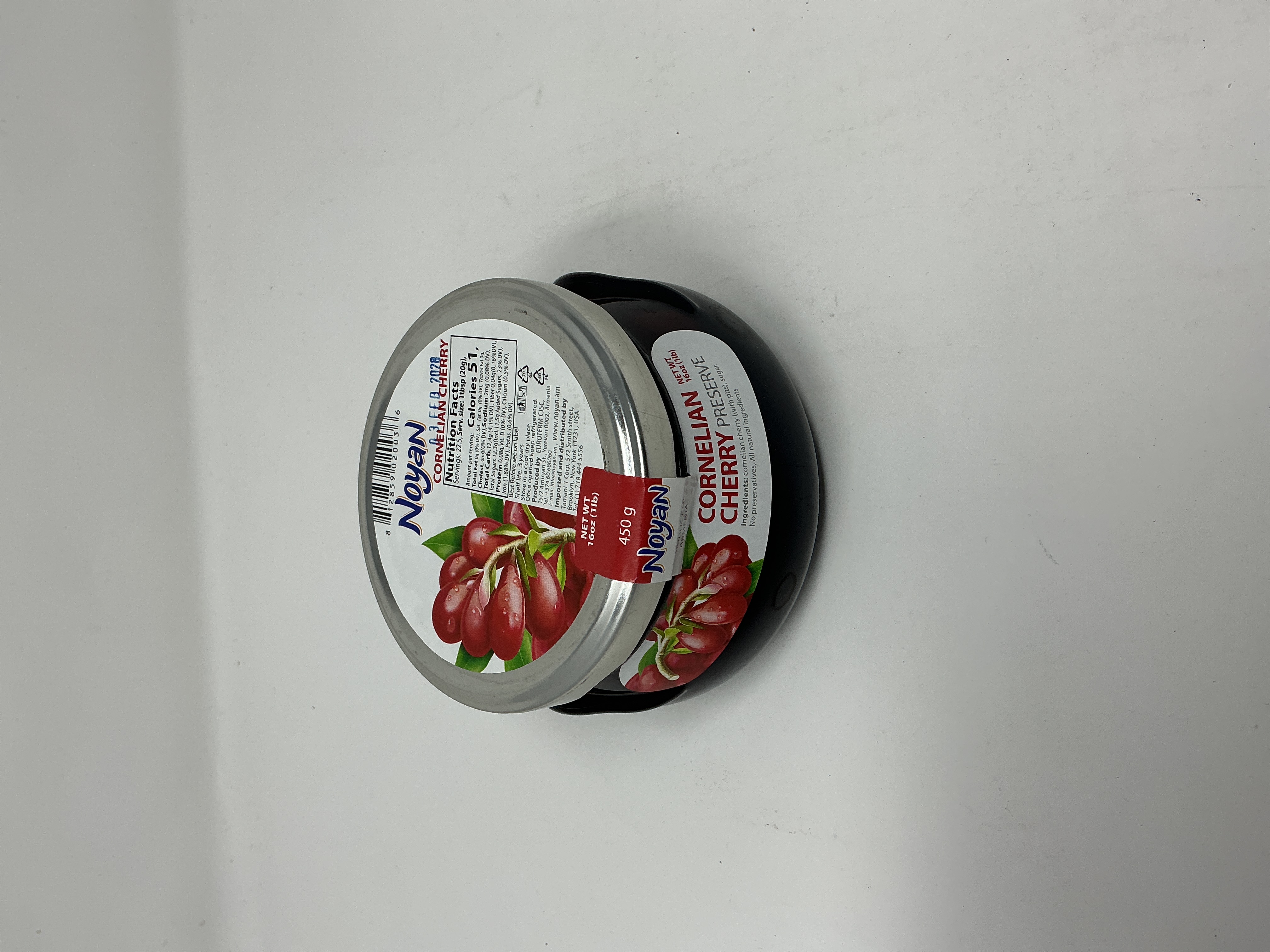 NOYAN CORNELIAN CHERRY/450G/16OZ